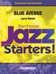 Blue Avenue Jazz Ensemble sheet music cover Thumbnail